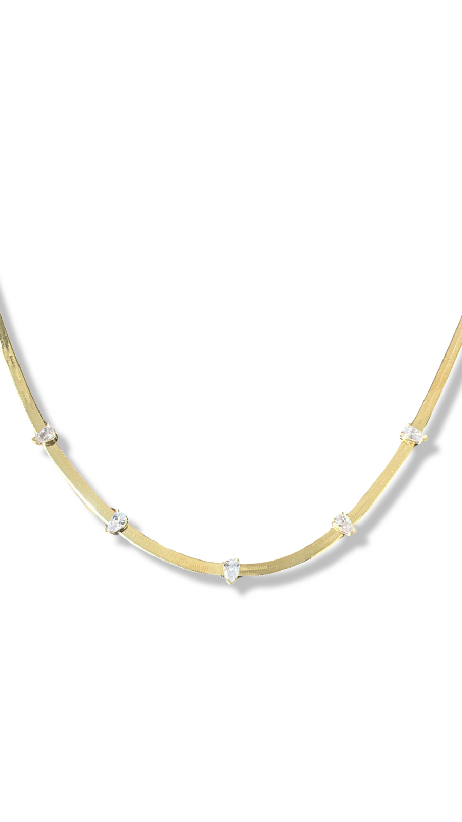Sabrina necklace - white