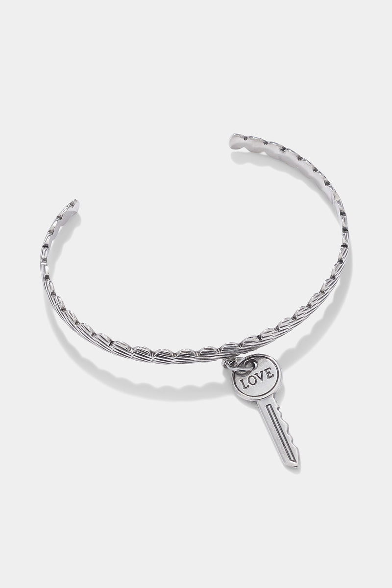 Love Key cuff bracelet