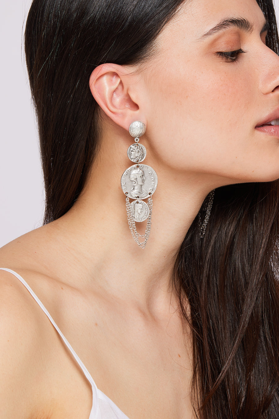 Pompeii chandelier earrings