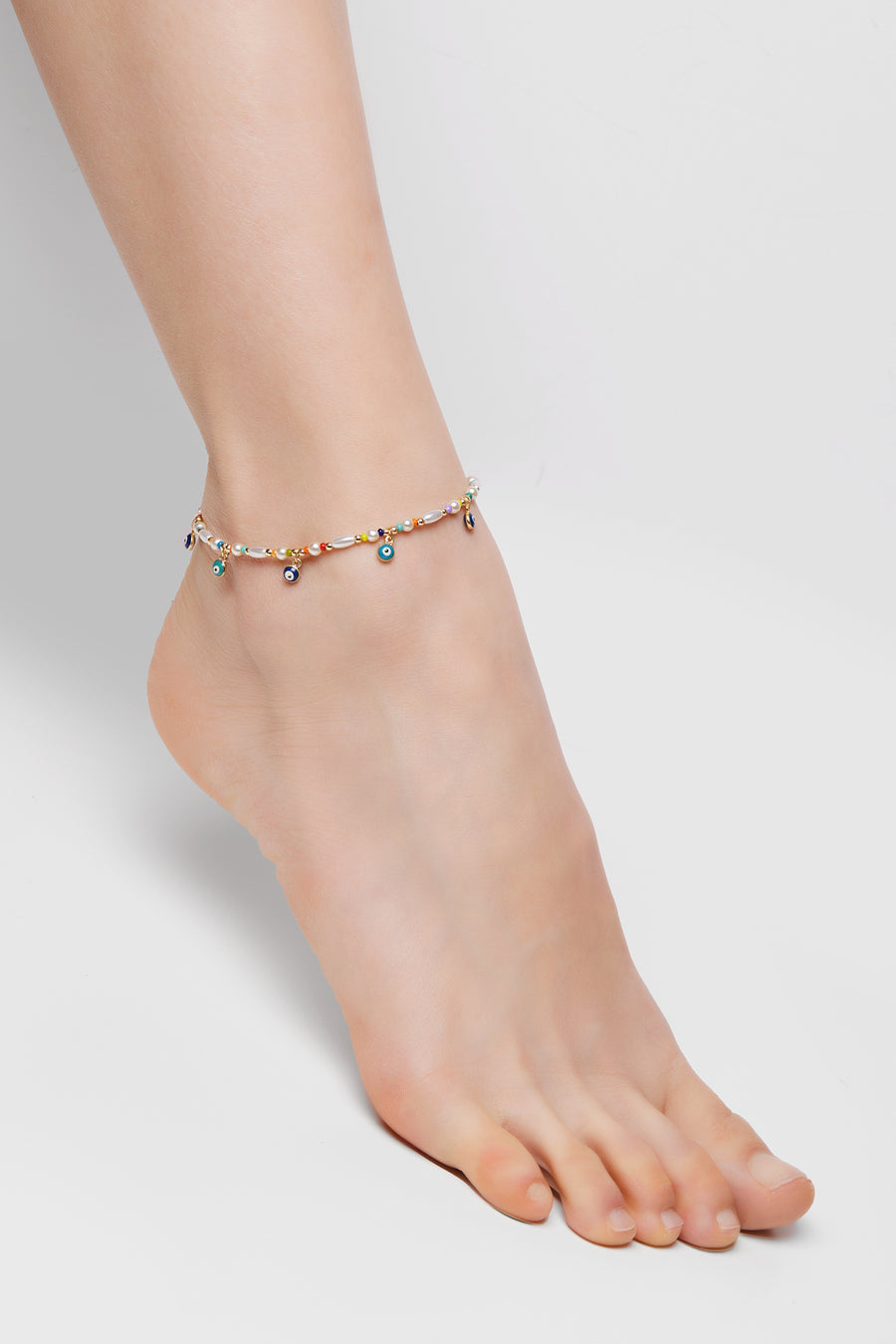 Lucky charm anklet