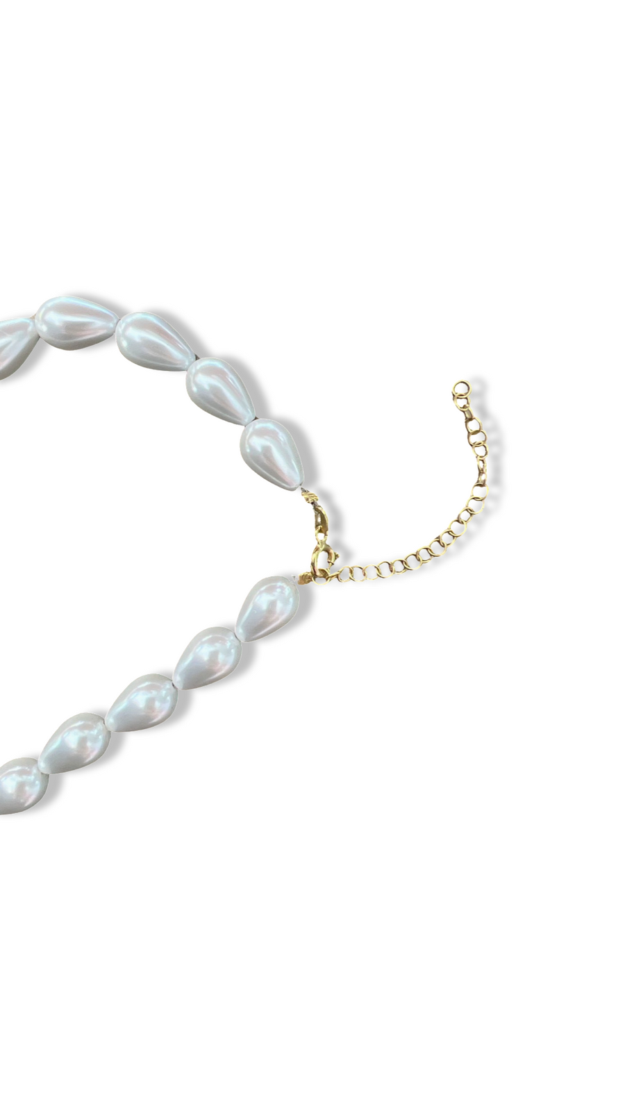 Yasmin pearl necklace - oval