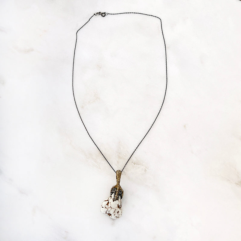Ivory Jasper Stone Necklace